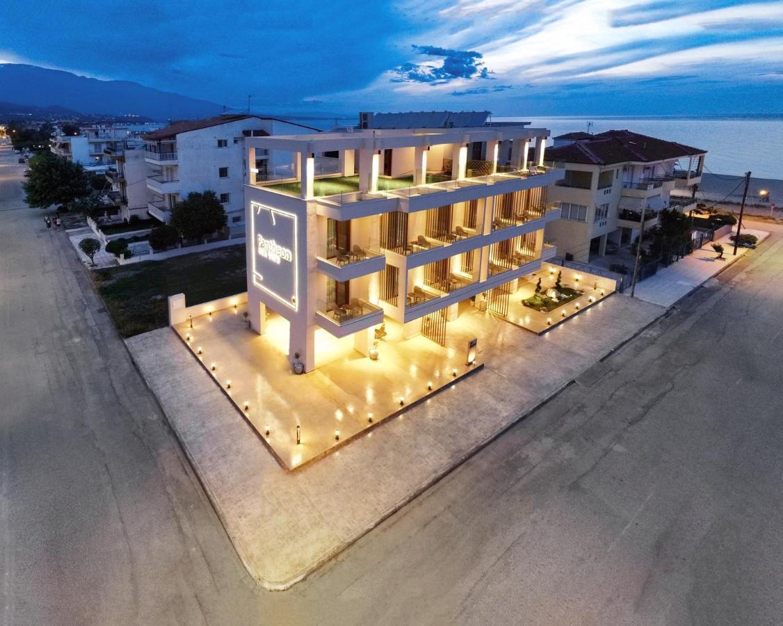 Pantheon Sea View Aparthotel Neoi Poroi Exterior photo