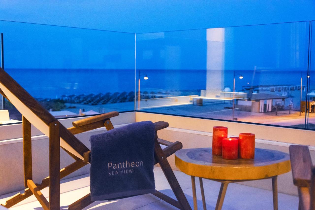 Pantheon Sea View Aparthotel Neoi Poroi Exterior photo