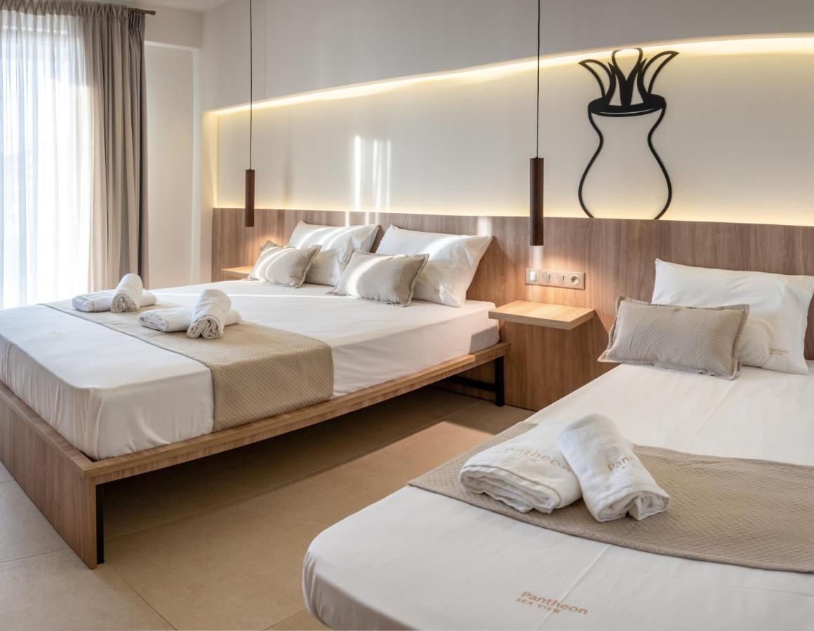 Pantheon Sea View Aparthotel Neoi Poroi Exterior photo