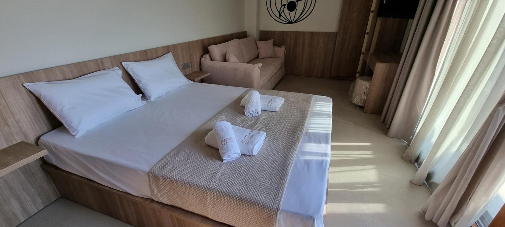 Pantheon Sea View Aparthotel Neoi Poroi Room photo